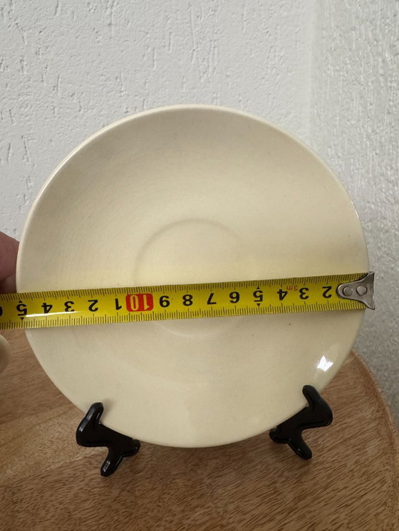 Image 1 of Splendido set vintage: set di 6 tazze e piattini "Staffordshire flatback" del Castello di Balmoral