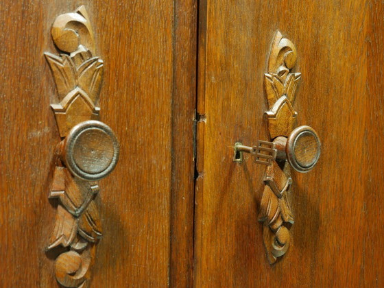 Image 1 of Vintage ladekast / buffetkast / antiek buffet, jaren 1920, Duitsland