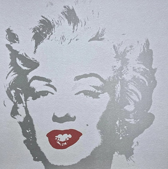 Naar Andy Warhol, Marilyn Monroe, jaren 80, lithografie – Litho's & Zeefdrukken, Paper (photo 2 of 7)