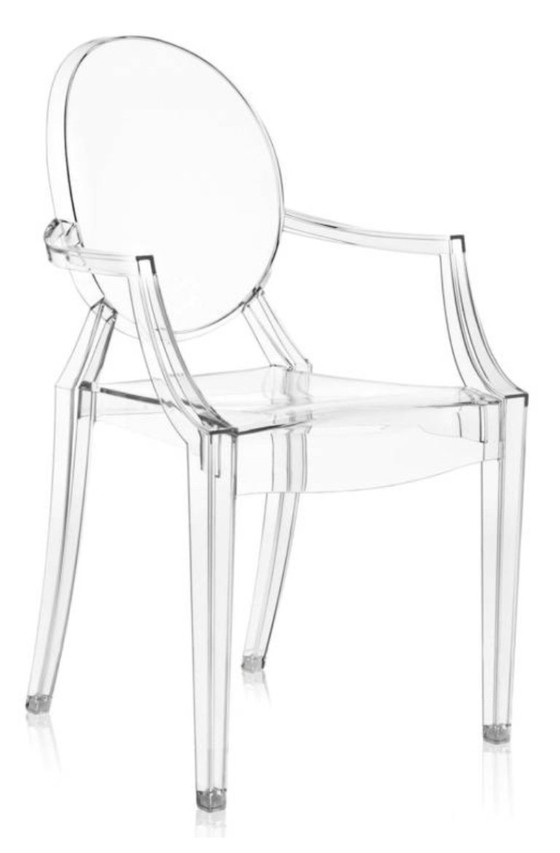 Image 1 of Fauteuil Louis Ghost Kartell par Starck