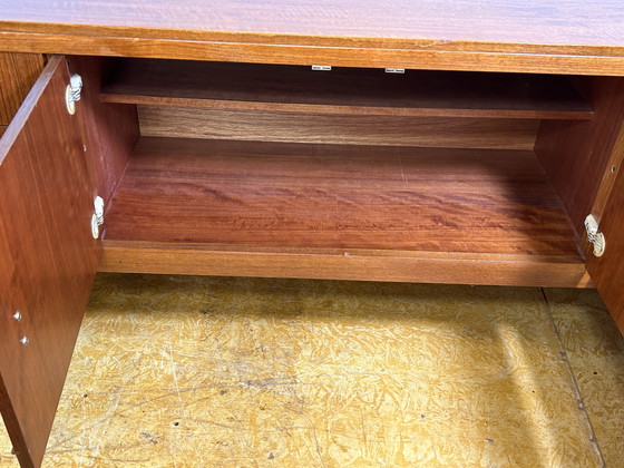 Image 1 of Mid-Century Retro Vintage Teak Sideboard by Beautility – 1960 Stylish & Functional | Cocktail Cabinet | British Craftsmanship