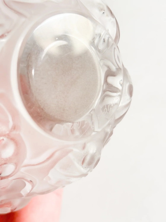 Lalique 'Coccinelle' Crystal Vase, 1980s (photo 9 of 9)