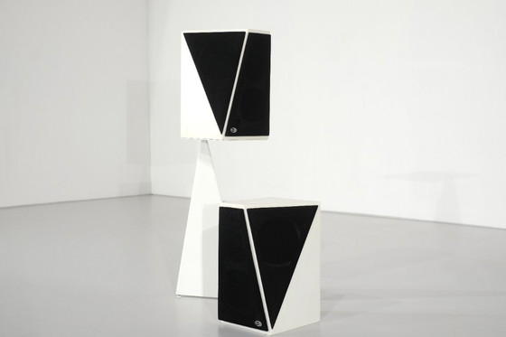 Image 1 of Paar luidsprekers van het model Elipson "1401", Frankrijk, jaren 80.