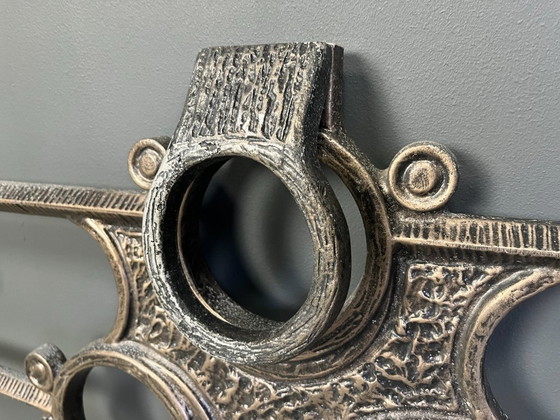 Image 1 of Vintage brutalist wall sculpture, 1970s