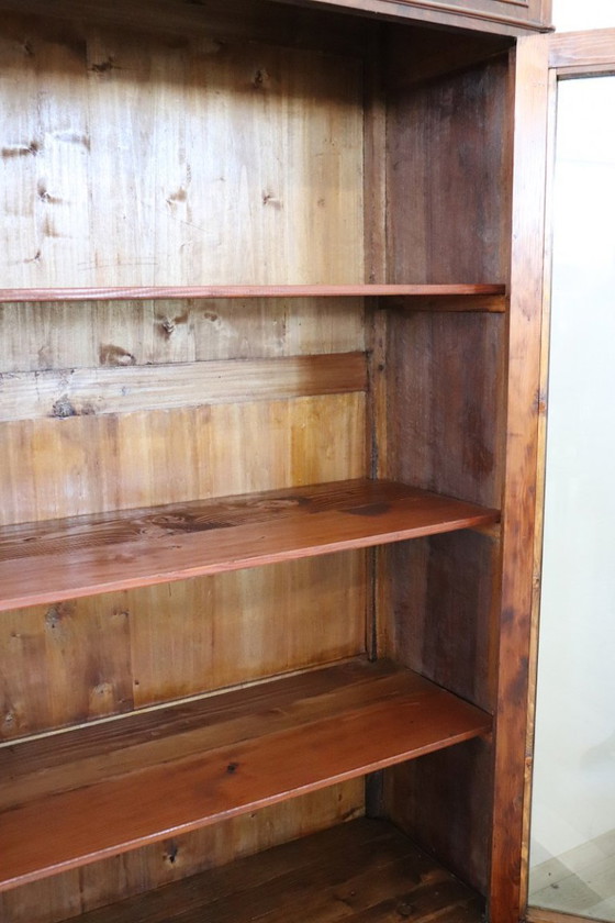 Image 1 of Set of 2 Bookcases in walnut, Italy late 19th century