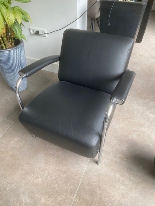 1x Sillón Leolux Scylla con respaldo bajo