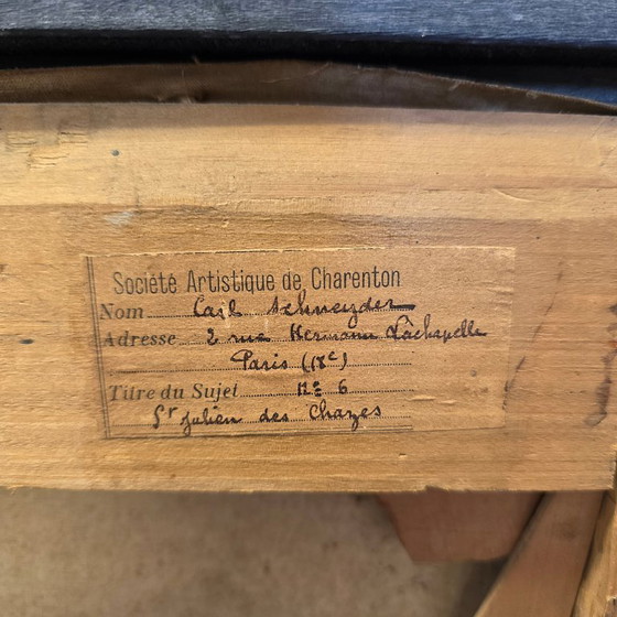 Image 1 of Post-Impressionist painting by Carl Schneyder