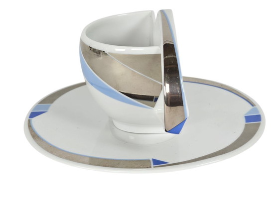 Image 1 of Rosenthal - Studio Line - Memphis style - Antje Bruggemann - Kunstlertasse Nr. 24 - Germany -.