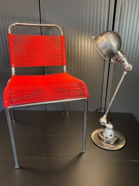 Jieldé Jielde 1-arm Floor Lamp, Clear Gloss Varnish, Industrial Vintage, Table lamps, Metal, Silver (photo 3 of 15)