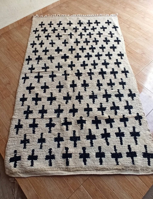 Tapis marocain traditionnel en laine 300cmx200cm