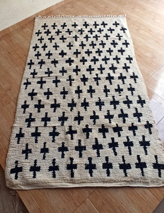 Image 1 of Tapis marocain traditional en laine 300cmx200cm
