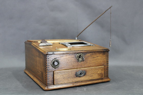 Image 1 of Antike hölzerne Registrierkasse