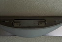 4x IKEA Klaviatur wall lamp with frosted glass and metal