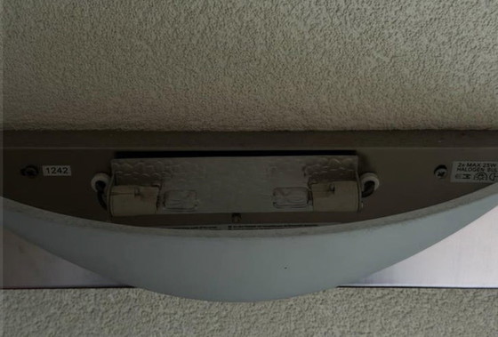 Image 1 of 4 lampade da parete IKEA Klaviatur con vetro satinato e metallo