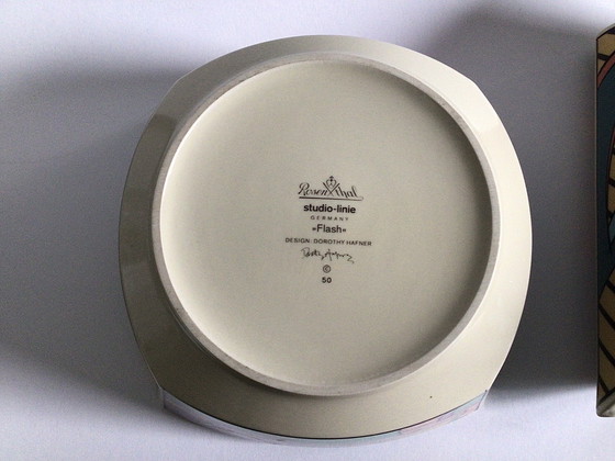 Image 1 of Rosenthal Dorothy Hafner Flash Eine Vase und eine Schale