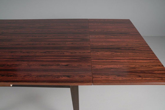 Image 1 of Scandinavische opklapbare eettafel van palissanderhout, jaren 60