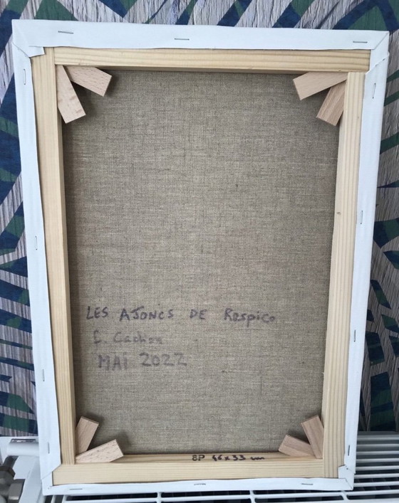 Image 1 of Huile Sur Châssis Entoilé, Format 46x33cm