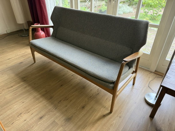 Image 1 of Bovenkamp Madsen & Schubell Mid-Century Design Teak Seating Set with Coffee Table