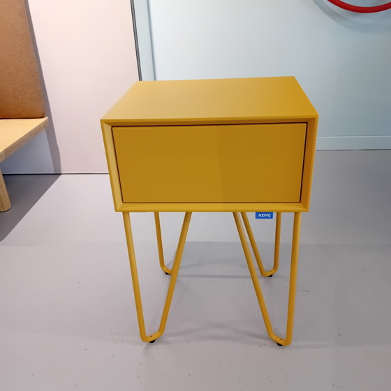 Image 1 of Auping Pixel bedside table mustard
