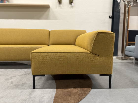 Image 1 of Design on Stock Bloq Corner Sofa Honey Fabric Design Sofa 306