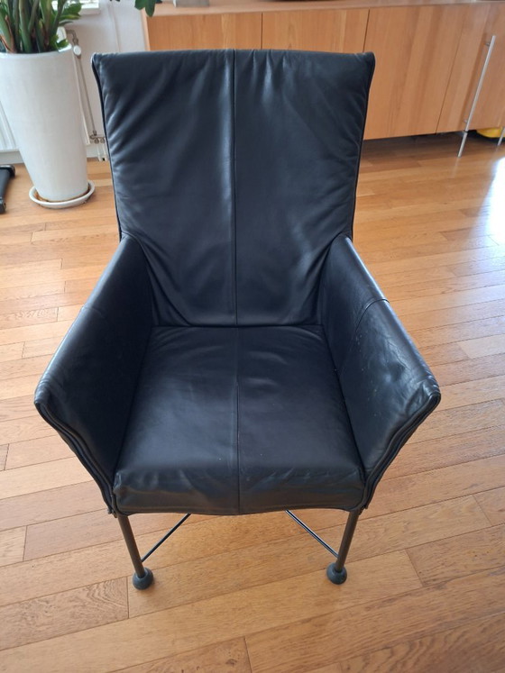 4 poltrone Montis Charly – Leather, Metal (photo 4 of 5)