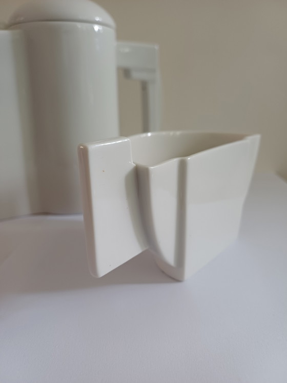 Image 1 of Suprematist Kasimir Malevich Teapot and teacup