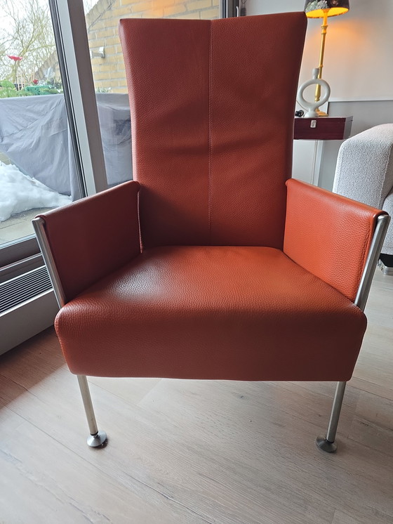 Image 1 of Montis Charly Ledersessel (Gerard van den Berg).