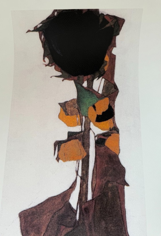 Image 1 of Egon Schiele (1890-1918), Zonnebloemen II, 1909, Gedrukt in Italië