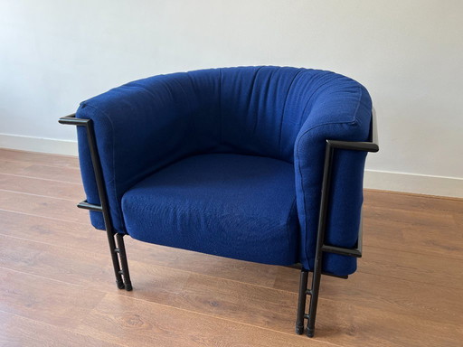 Fauteuil vintage Harvink Design - Postmoderne - Bleu