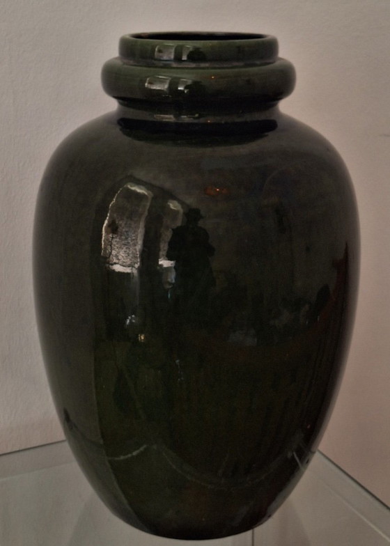Brutalist Large Ceramic Floor Vase, 1960s (photo 8 of 19)