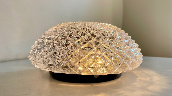 Image 1 of Lampada da parete/soffitto in semicristallo, anni '50