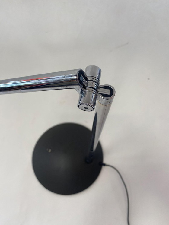 Image 1 of Lampada da tavolo ClassiCon ORBIS di Herbert H. Schultes in nero e cromo * Anni '90 * Classico del design * Vintage