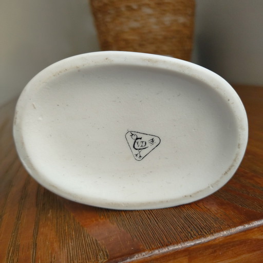 Boot-shaped vase