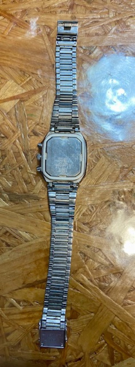 Orologio da uomo vintage: Citizen Ana-Digi (con scontrino originale del 1984), Oggetti decorativi, Metallo (foto 6 di 6)