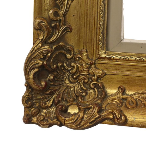 Image 1 of Grote Gouden Barok Stijl Lijst 121x71cm