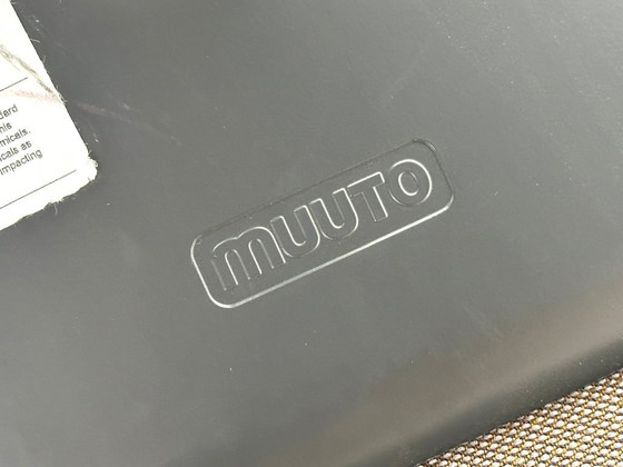 Muuto Fiber Armchair Taupe - Swivel Onderstel Zwart – Fauteuils, Textile (photo 8 of 8)