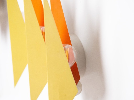 Image 1 of Coppia di 2 lampade da parete vintage danesi Diamant di Holm Sorensen, anni '60