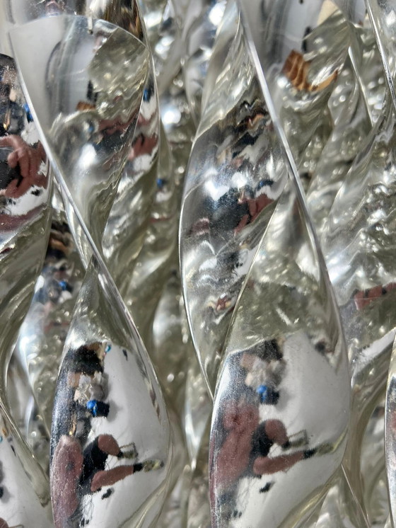 Image 1 of Lampada da soffitto a spirale di Verner Panton per Lüber AG, modello SP1, Germania, anni '70.