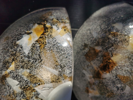 Image 1 of Paire d'applique Murano Graniglia Vintage