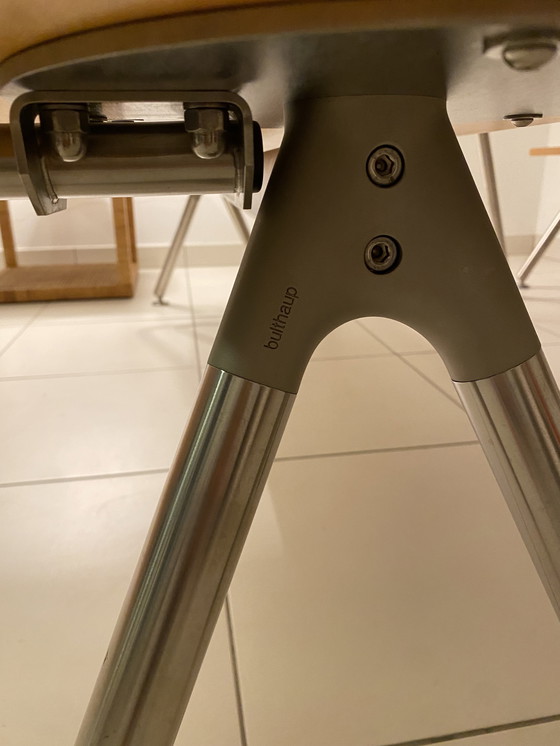 Image 1 of Schicker, minimalistischer Bulthaup-Küchentisch und zwei Bänke