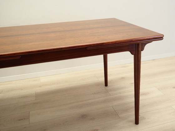 Image 1 of Mesa de palisandro, diseño danés, años 70, fabricante: Omann Jun, diseñador: Gunni Omann