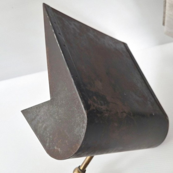 Image 1 of Pair of vintage 1950s wall sconces to be restored, signed M.D. DLG Pierre Guariche