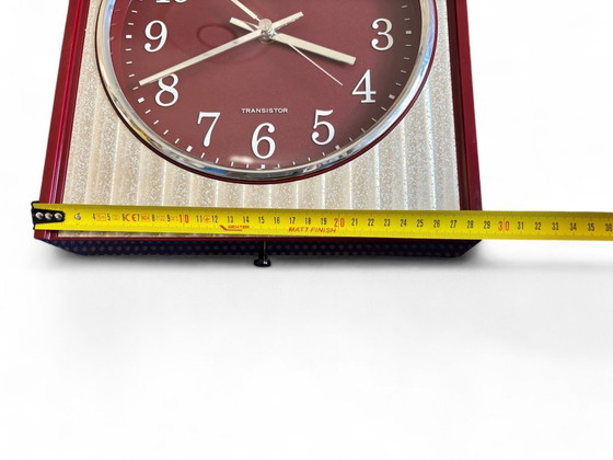 Image 1 of Vintage Seiko K. Hattori TA-503 Wall Clock – 1970s Japan – Fully Functional Mid Century Modern