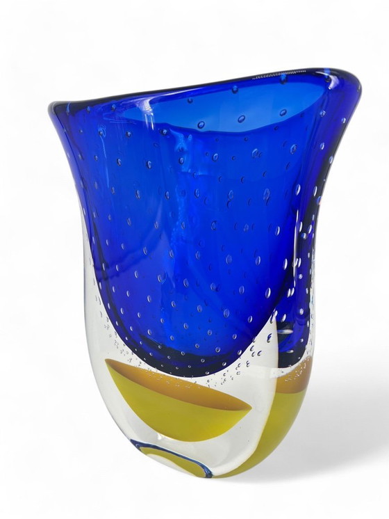 Image 1 of Vase Sommerso Murano h 30 cm