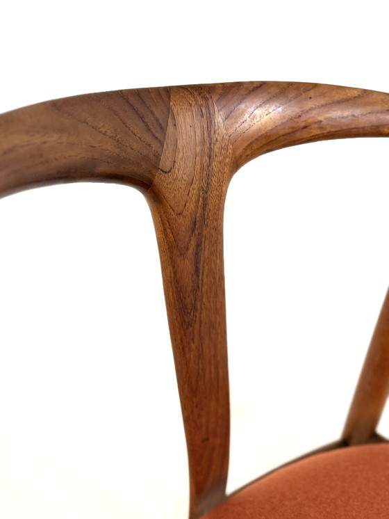 Image 1 of 4x sedie da pranzo restaurate "Juliane", Johannes Andersen '60