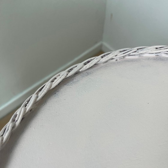 Image 1 of Table d’appoint vintage en rotin en forme d'éléphant, att. à Vivai del Sud, italie, 1960 - 1970