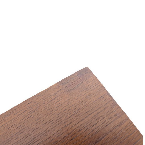 Image 1 of Midcentury Rollladenschrank Kommode Eiche Jalousie Büroschrank