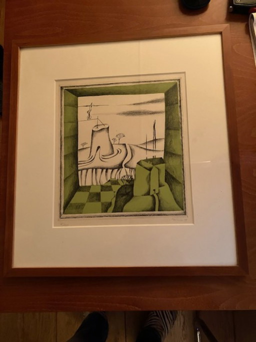 Gemälde und Lithografien von Jiri Pavlik