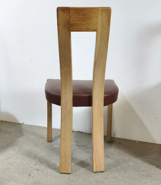 Sillas de comedor de respaldo alto de los años 70 – Madera (photo 5 of 6)