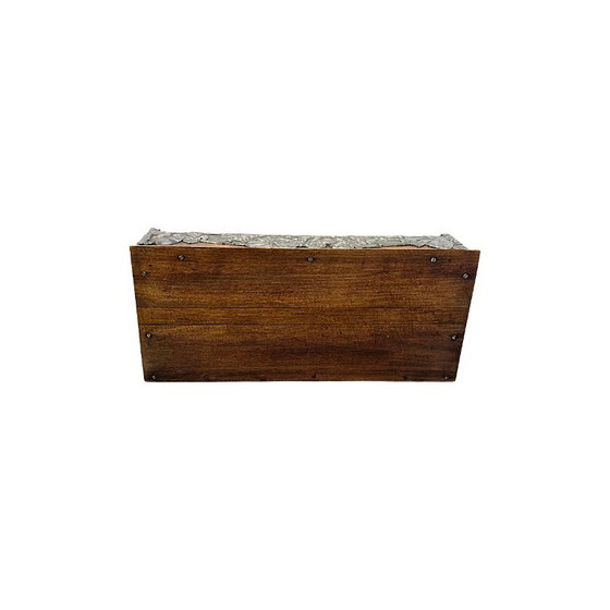 Portadocumenti francese in stile Art Nouveau con scatola di latta, circa 1900/1910 – Oggetti decorativi, Wood (photo 8 of 8)